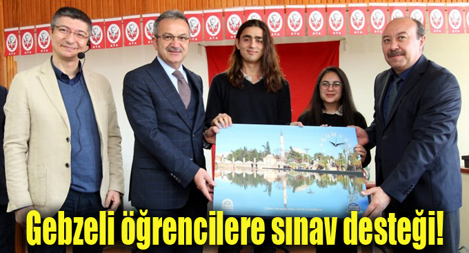 Gebzeli öğrencilere sınav desteği!