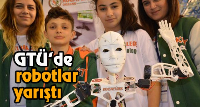 Gebze Teknik Üniversitesi'nde robotlar yarıştı