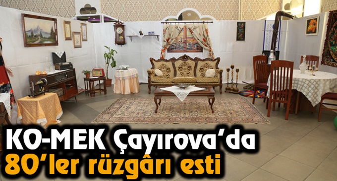 KO-MEK Çayırova'da 80'ler rüzgârı esti