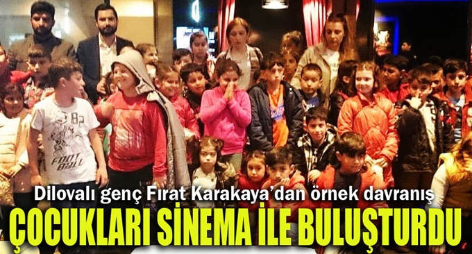 Karakaya çocukları sevindirdi