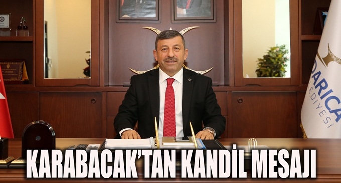 Karabacak'tan kandil mesajı