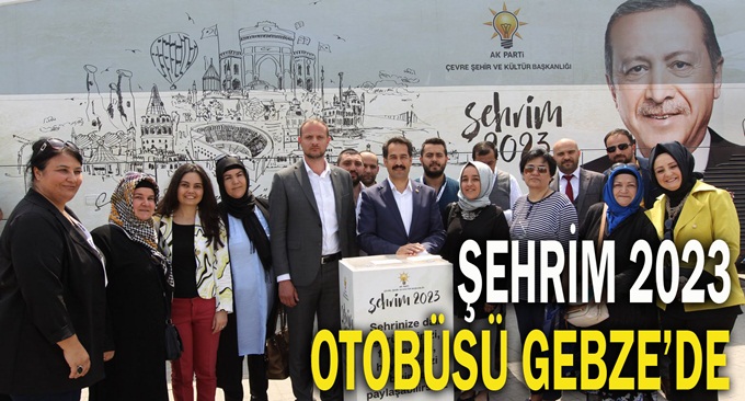 Şehrim 2023 otobüsü Gebze’de