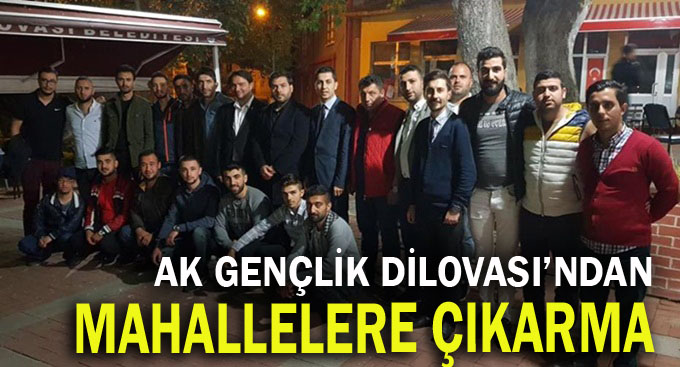 AK Genç Dilovası'ndan mahallelere çıkarma