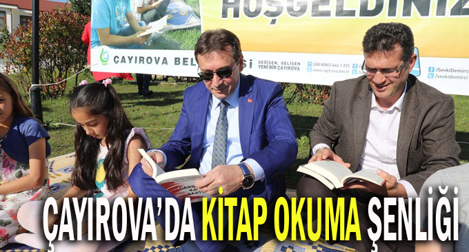 Çayırova’da Kitap Okuma Şenliği
