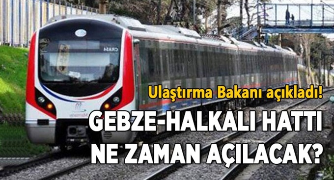 Gebze Halkalı seferleri test sürüşü yapıldı!