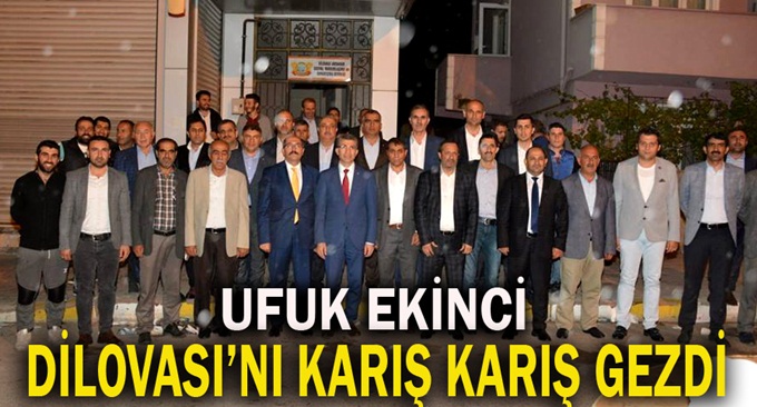 Ekinci Dilovası’nı karış karış gezdi