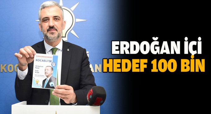 AK Parti'de Hedef En Az 100 Bin!..