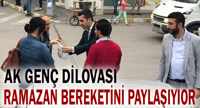 AK Genç Dilovası, ramazan bereketini paylaşıyor