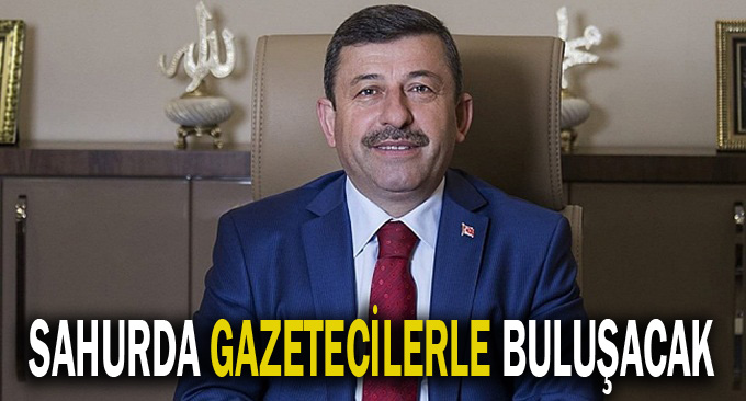 Karabacak sahurda gazetecilerle buluşacak