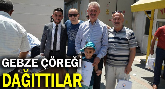 Çiler, Gebze Çöreği dağıttı