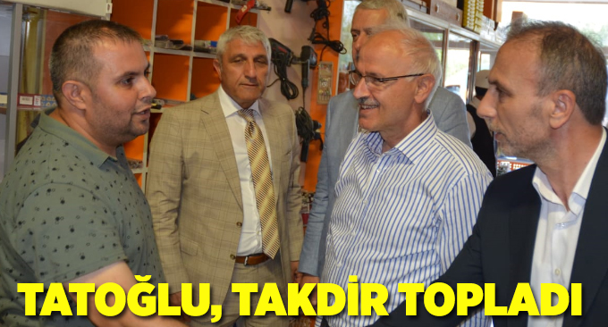Tatoğlu, takdir topladı