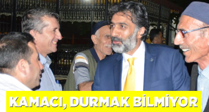 Kamacı, durmak bilmiyor