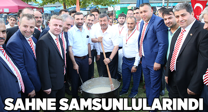 Sahne Samsunlularındı