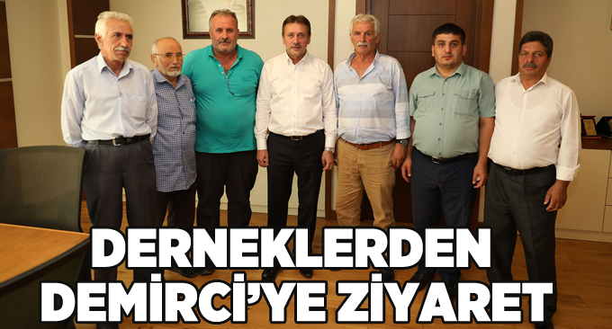 Derneklerden Demirci’ye Ziyaret