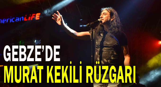 Murat Kekilli konserine yoğun ilgi