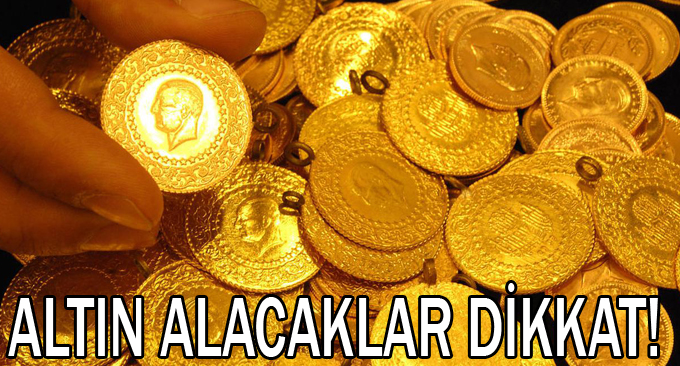 Altın alacaklar dikkat!