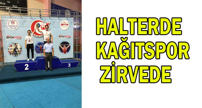 Halterde Kağıtspor Zirvede