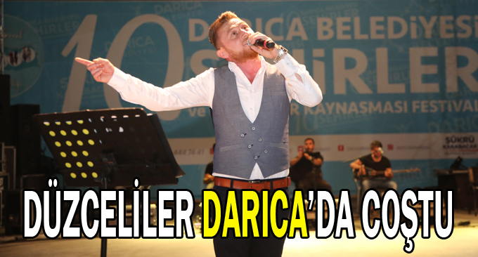 Düzceliler Darıca'da coştu
