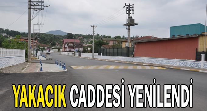 Yakacık Caddesi yenilendi