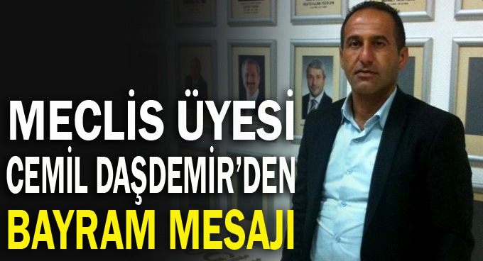 Daşdemir'den bayram kutlaması
