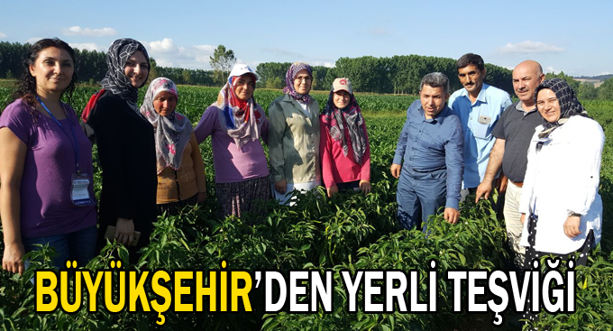 Büyükşehir’den yerli teşviği