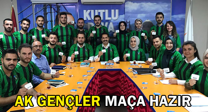 AK gençler maça hazır