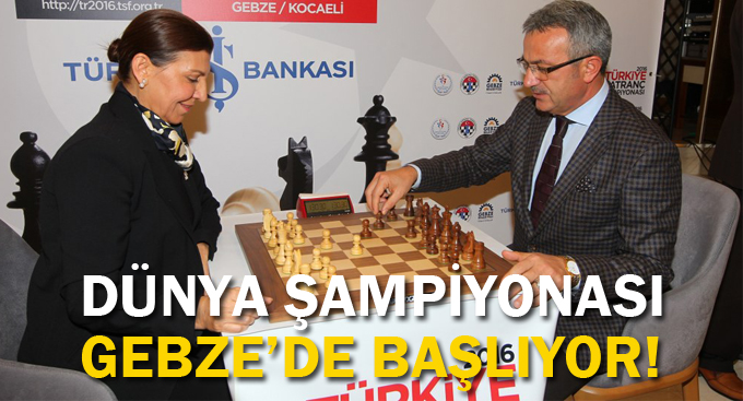 Dünya Şampiyonası Gebze’de Başlıyor!