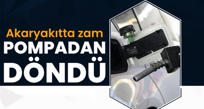 Benzin, motorin ve LPG'de zam pompadan döndü