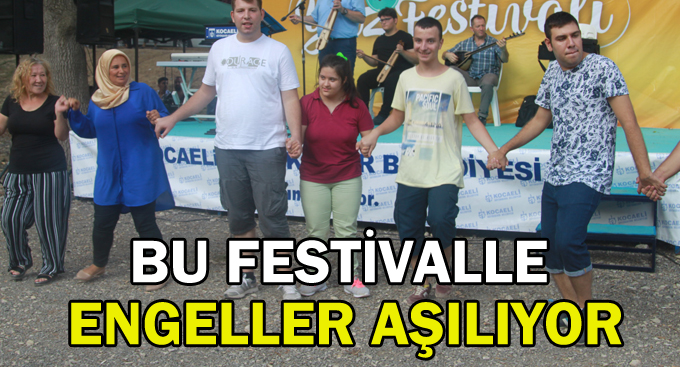 Bu festivalle engeller aşılıyor