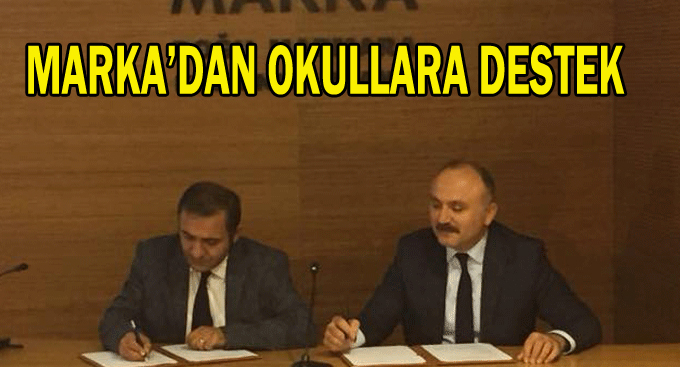 MARKA’dan okullara destek