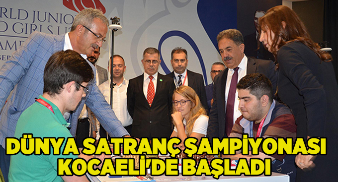 Dünya Satranç Şampiyonası Kocaeli'de başladı