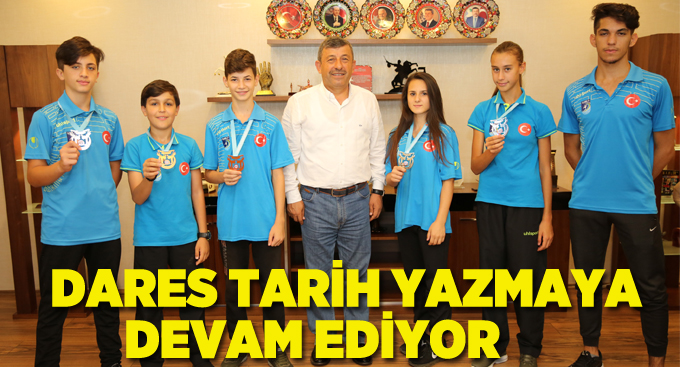 Dares tarih yazmaya devam ediyor