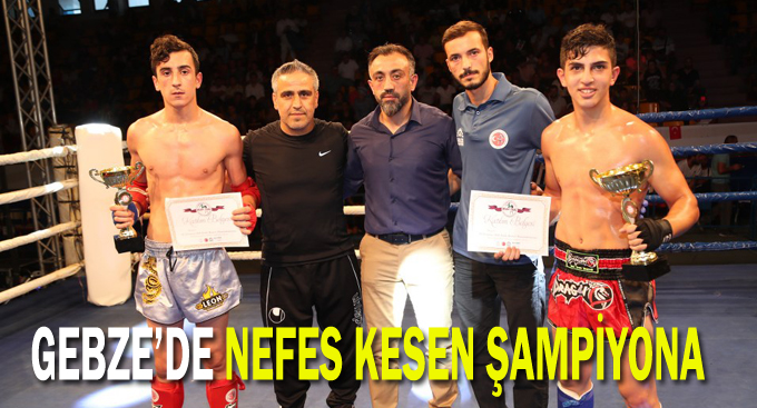 Gebze’de Nefes Kesen Şampiyona