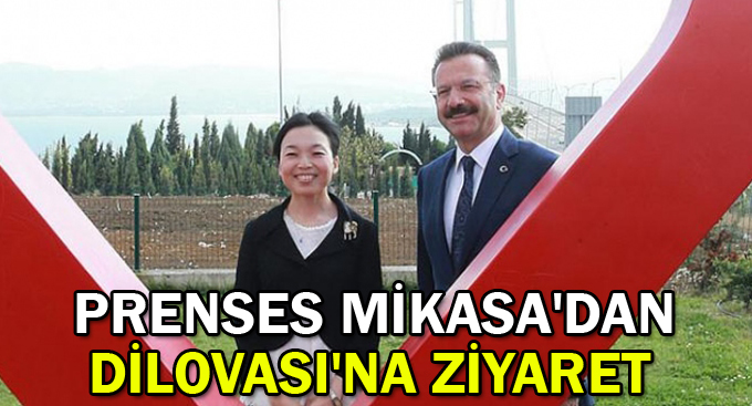 Prenses Mikasa'dan Dilovası'na ziyaret