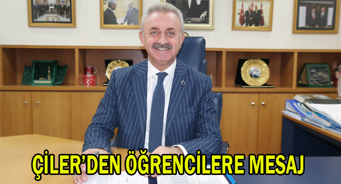 Çiler'den öğrencilere mesaj