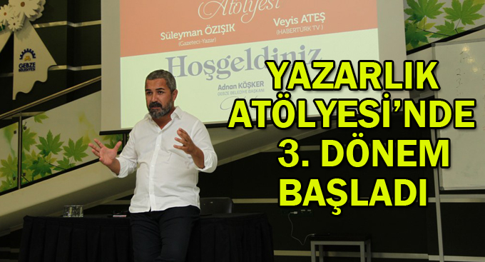 Yazarlık Atölyesi’nde 3. Dönem Başladı
