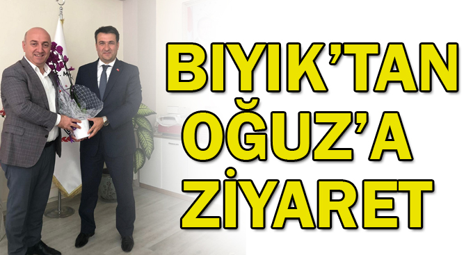 Bıyık'tan Oğuz'a ziyaret