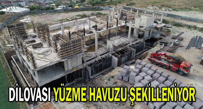 Dilovası Yüzme Havuzu şekilleniyor