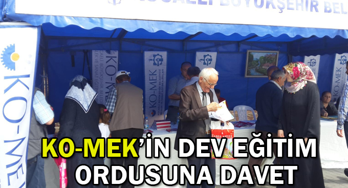 KO-MEK’in dev eğitim ordusuna davet