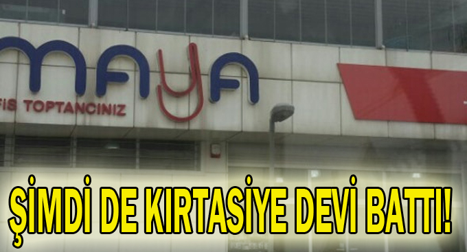 Şimdi de kırtasiye devi battı!