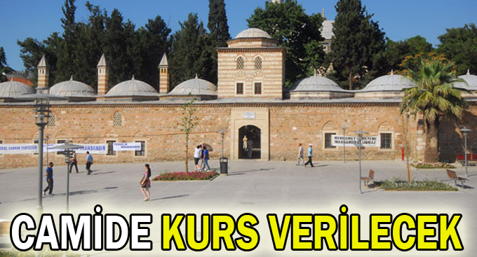 Camide kurs verilecek