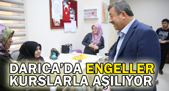 Darıca'da engeller kurslarla aşılıyor
