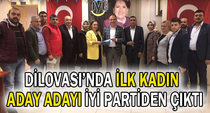 Dilovası'nda ilk kadın aday adayı İYİ Parti'den çıktı