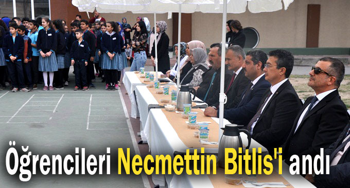 Öğrencileri Necmettin Bitlis'i andı
