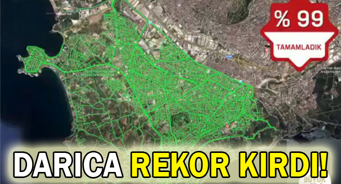 Darıca rekor kırdı!