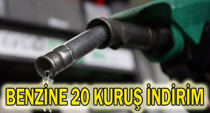 Benzine 20 kuruş indirim