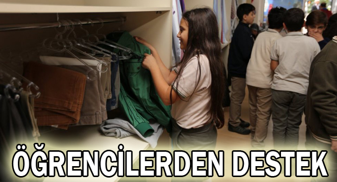 Öğrencilerden destek!