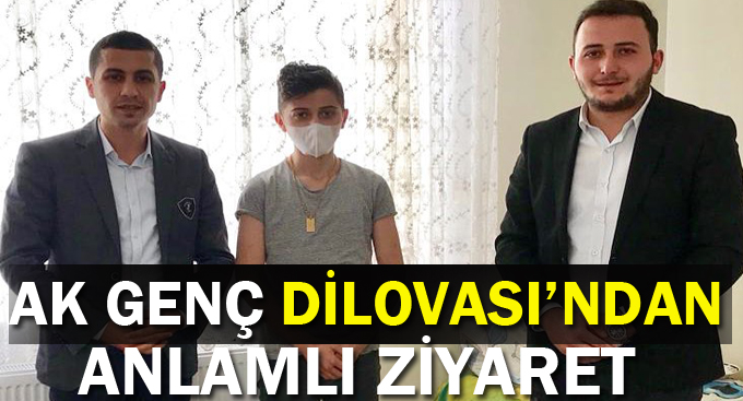 Ak genç Dilovası’ndan anlamlı ziyaret