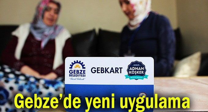 Gebze Belediyesi ihtiyaç sahibinin her zaman yanında!