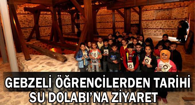 Gebzeli Öğrencilerden Tarihi Su Dolabı’na Ziyaret